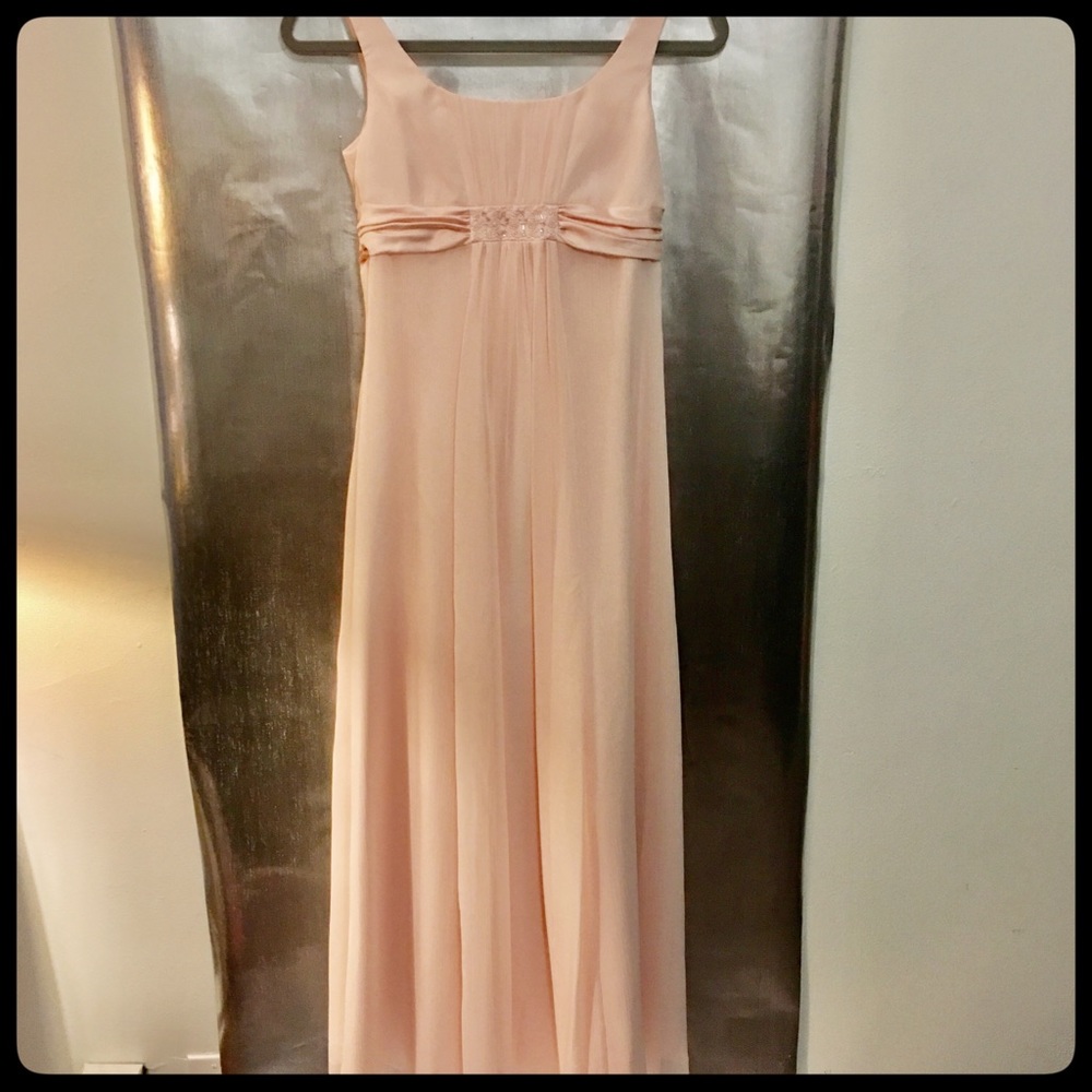 NWT David's Bridal Scoop Neck Gown